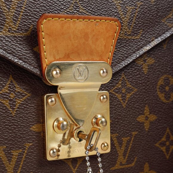 Louis Vuitton Vintage Brown Monogram Canvas Briefcase - Picture 8 of 12